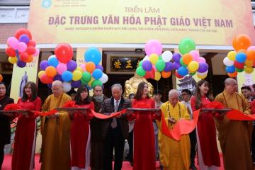 Hà Nội: Khai mạc triển lãm “Đặc trưng văn hóa Phật giáo Việt Nam”
