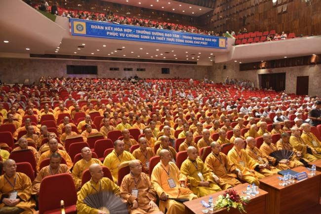 Phiên nội bộ Đại hội đại biểu Phật giáo Tp. Hà Nội nhiệm kỳ VIII (2017 – 2022)