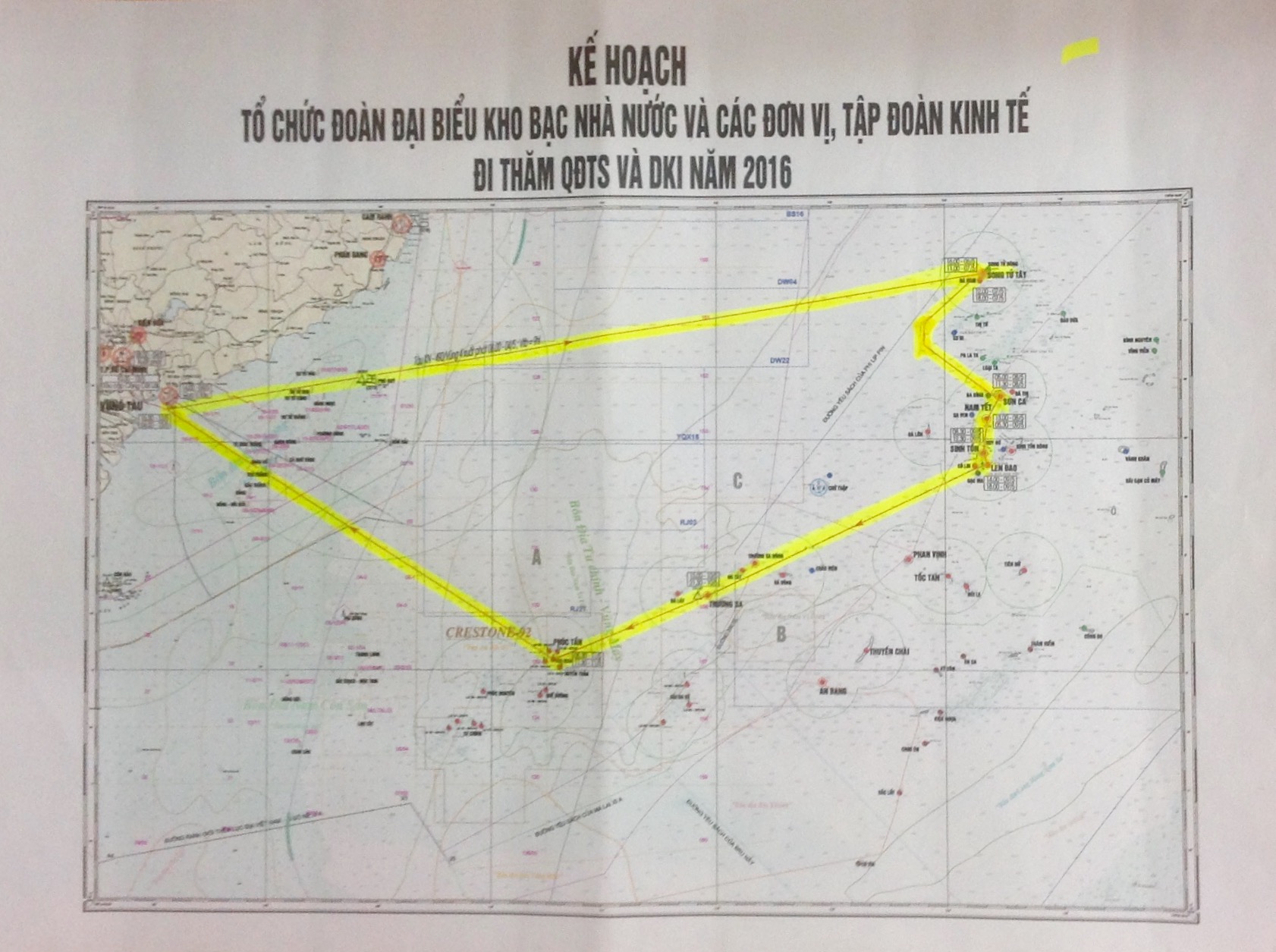 Hải trình " Chùa Việt trên Quần đảo Trường Sa Việt Nam "