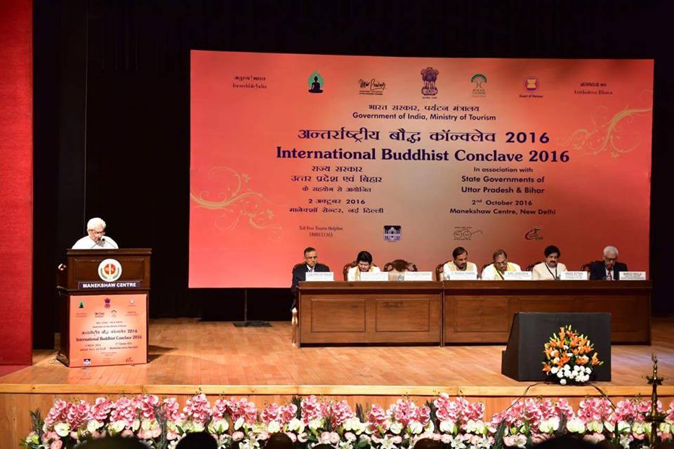 Một số hình ảnh của Hội nghị Phật giáo quốc tế tại Ấn Độ 2016