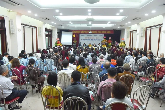 Quang cảnh buổi hội thảo