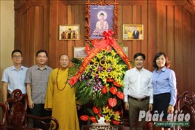 BTG Chính phủ chúc mừng HT.Thích Gia Quang nhân ngày Báo chí CMVN