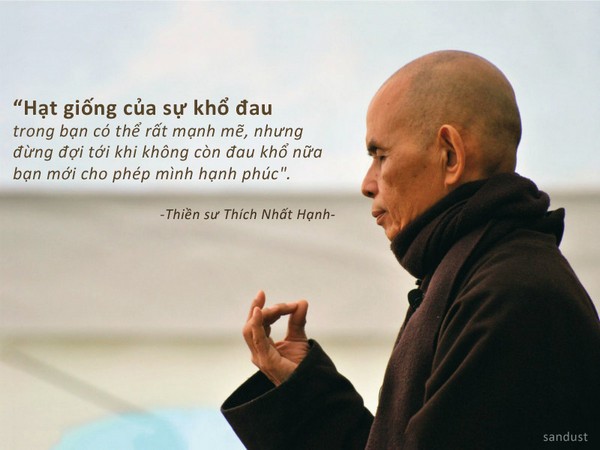 6 bài học về hạnh phúc đích thực từ Thiền sư Thích Nhất Hạnh-0