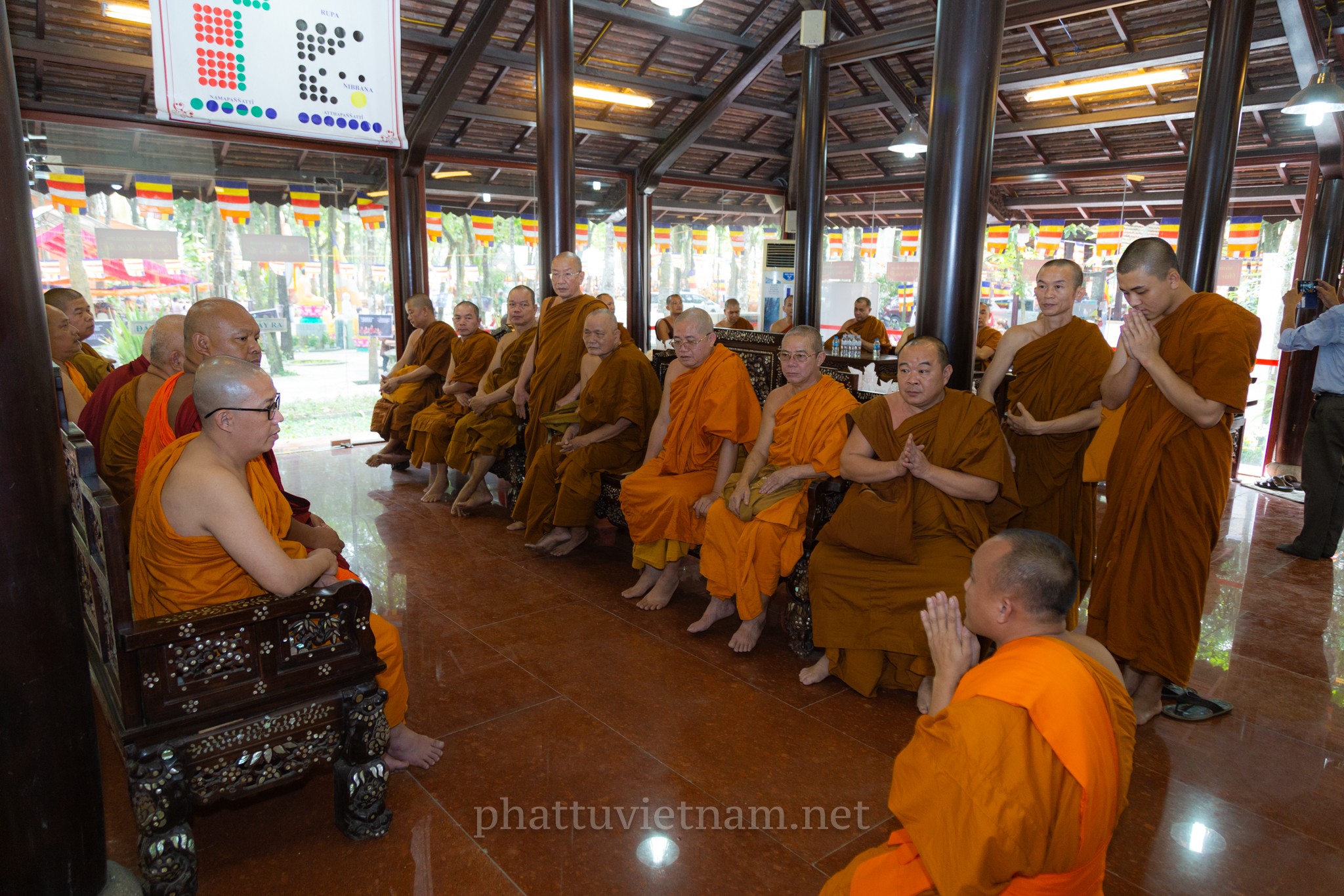 Đồng Nai: Đại lễ dâng y Kathina tại thiền viện Phước Sơn PL.2564-61