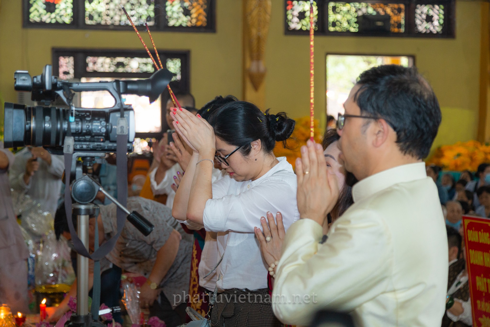 Đồng Nai: Đại lễ dâng y Kathina tại thiền viện Phước Sơn PL.2564-74