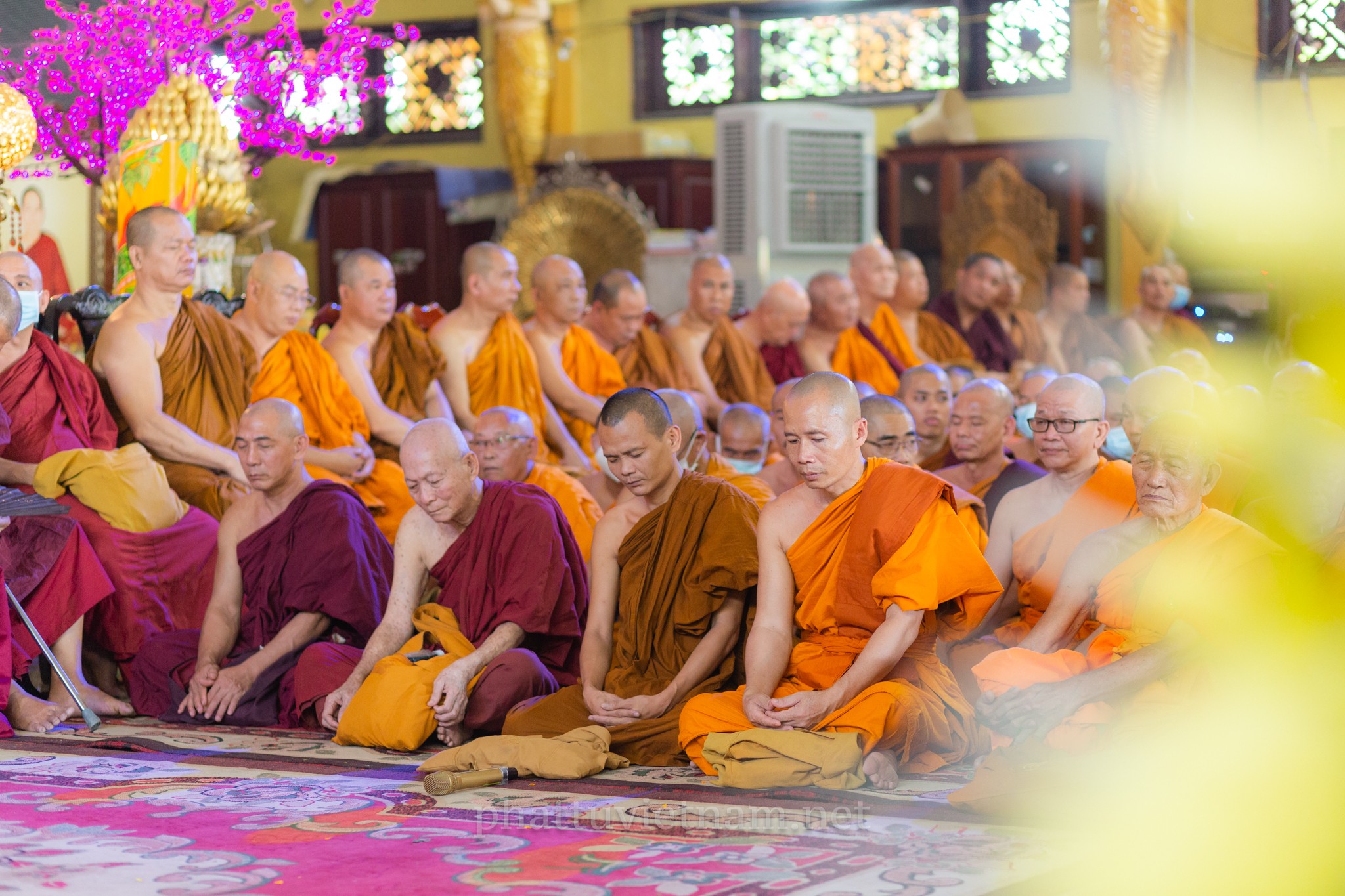 Đồng Nai: Đại lễ dâng y Kathina tại thiền viện Phước Sơn PL.2564-76