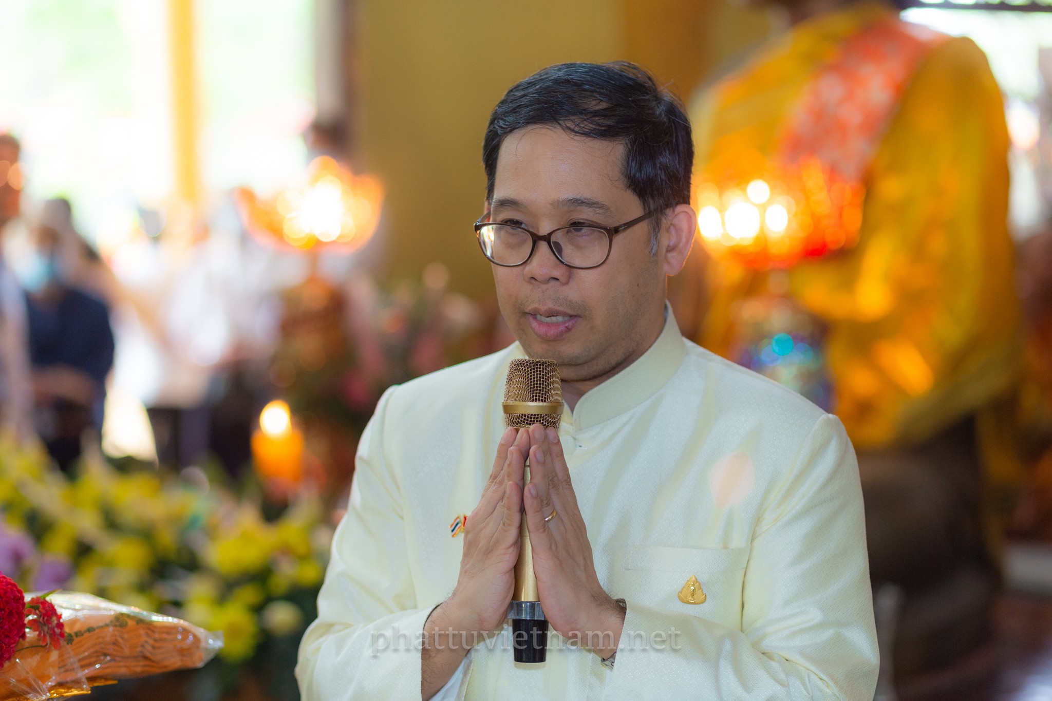 Đồng Nai: Đại lễ dâng y Kathina tại thiền viện Phước Sơn PL.2564-11