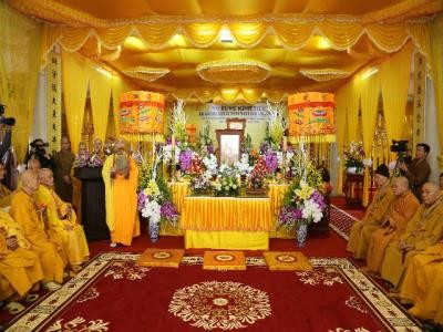 Lễ nhập kim quan Đại Lão Hòa thượng Thích Thanh Sam