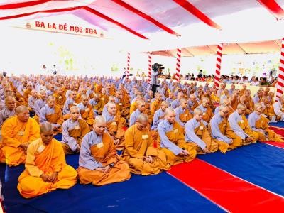 Cần Thơ: Hòa thượng Chủ tịch chứng minh Đại Giới đàn Chơn Đức