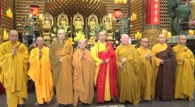 Hòa thượng Chủ tịch chúc tết Phật giáo Hoa tông