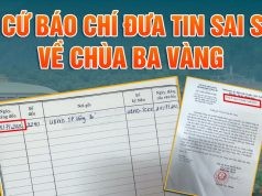 Chùa Ba Vàng (Quảng Ninh) khẳng định báo chí thông tin sai sự thật về việc không báo cáo tiền công đức