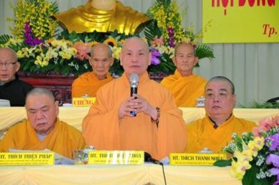 Bế mạc Hội nghị lần thứ hai khoá VIII Hội đồng Trị sự