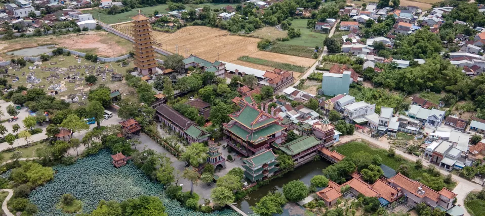 Chùa Thiên Hưng - Lối kiến trúc hiện đại