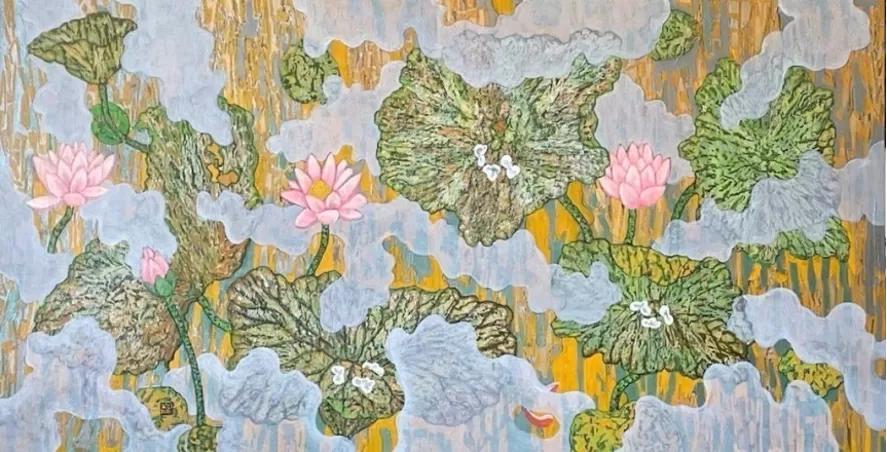 Tranh: Sương sớm