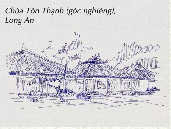 Chùa Tôn Thạnh - Nét đẹp cổ kính của Phật giáo Long An