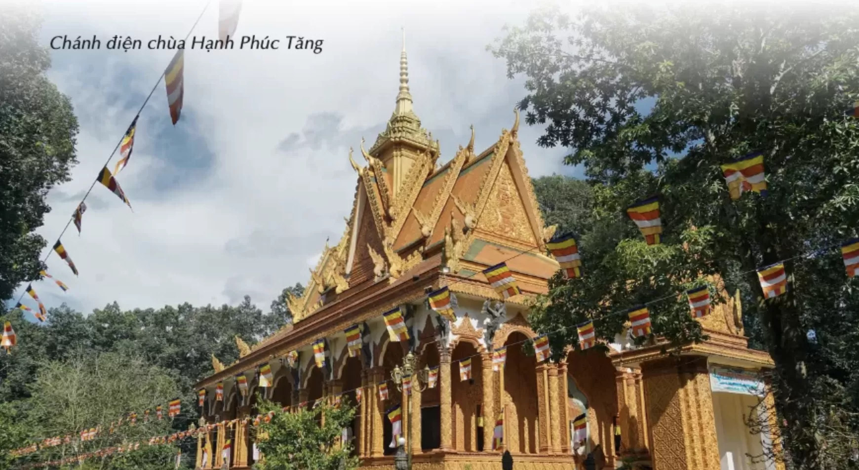 Chùa Hạnh Phúc Tăng - Biểu tượng văn hoá của đồng bào Khmer ở Vĩnh Long