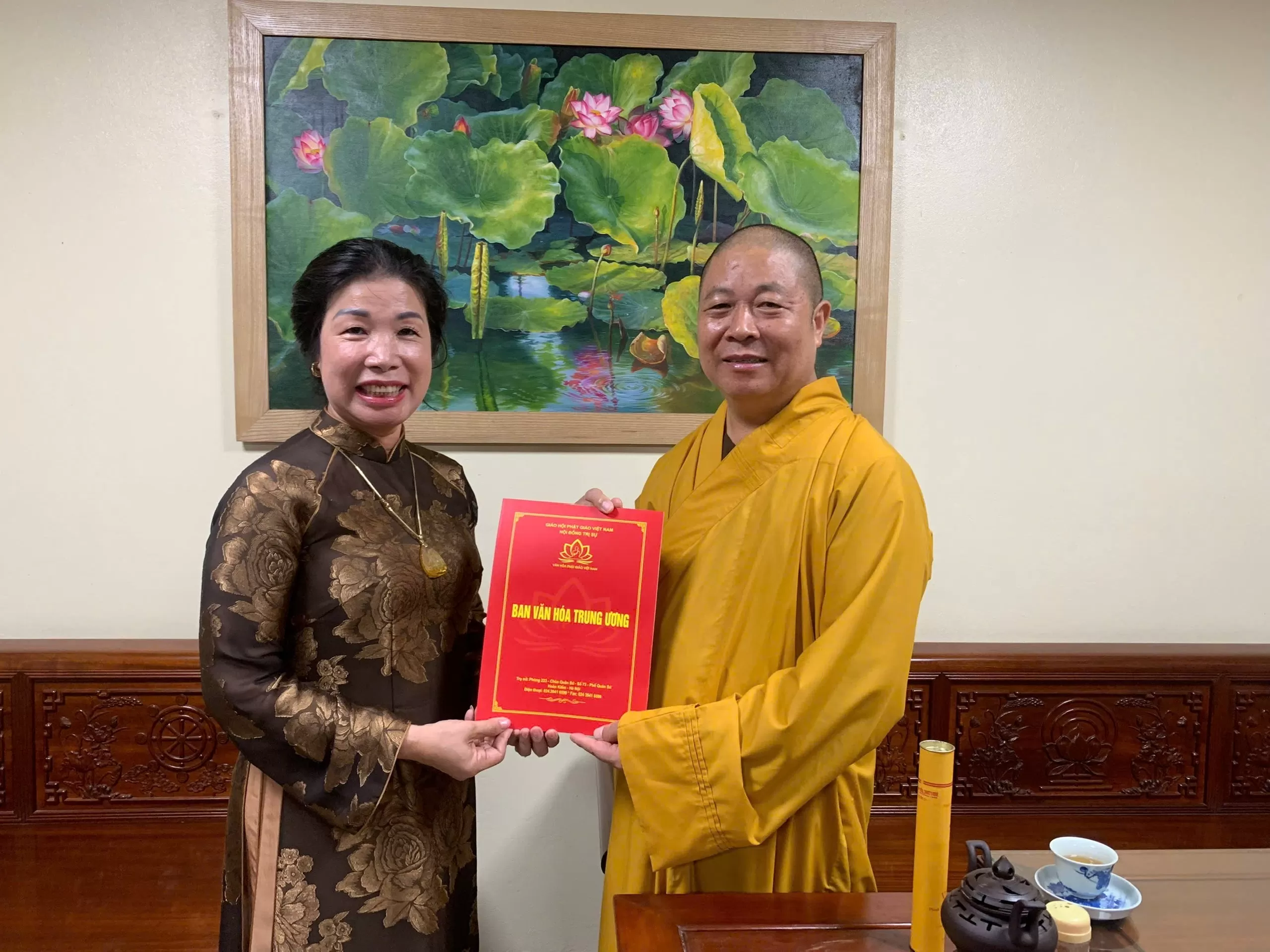 Ban Văn hóa Trung ương GHPGVN triển khai công tác 6 tháng cuối năm và công bố nhân sự mới