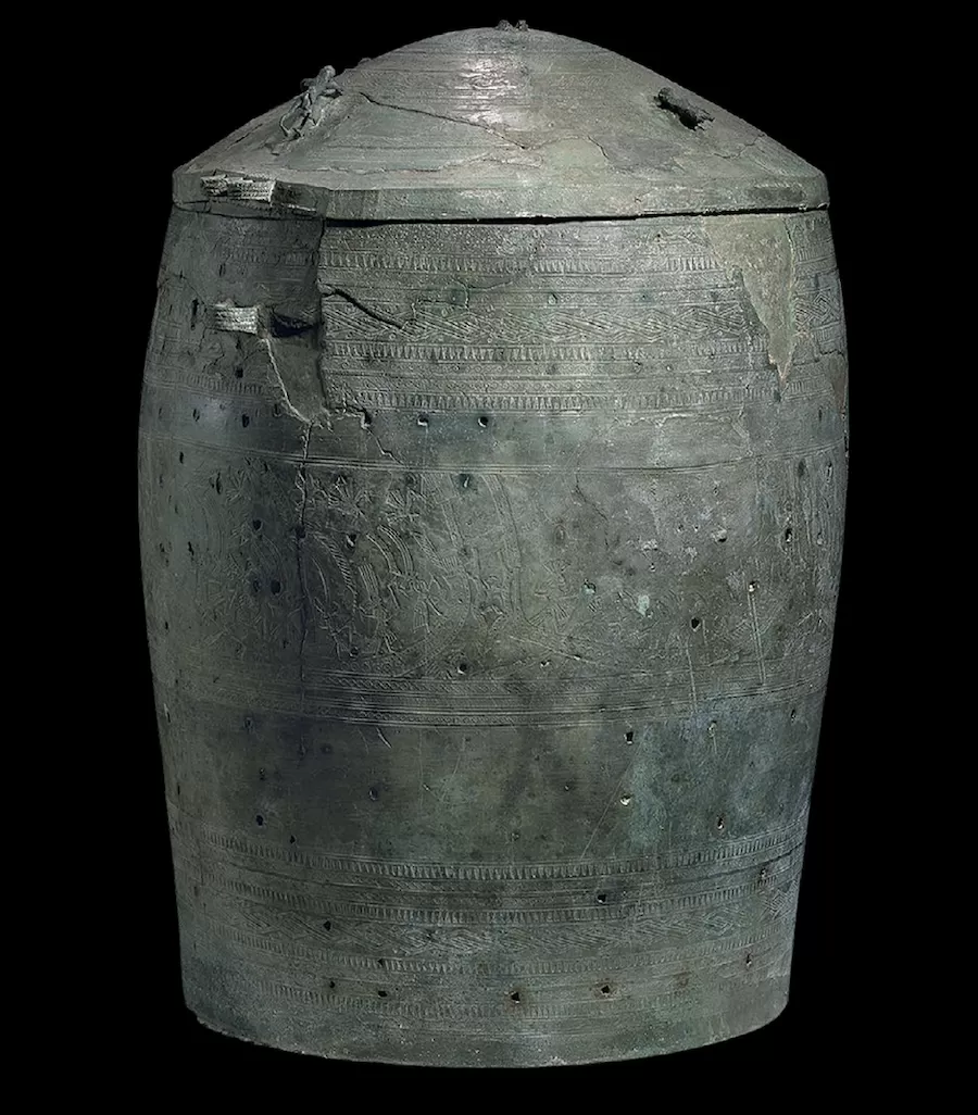 Bảo vật Quốc gia: Thạp Đào Thịnh