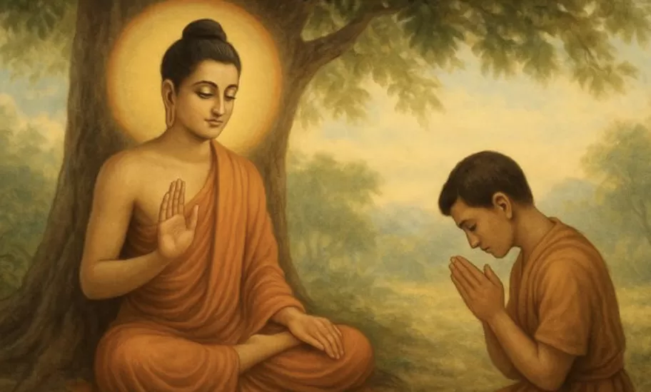 Truyện cổ Phật giáo: Công đức thọ bát Quan trai giới