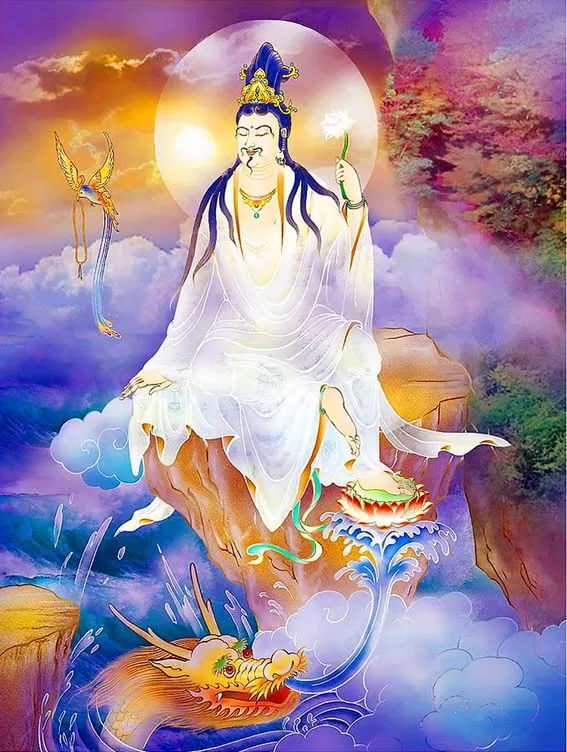 33 Hoá thân Quán Thế Âm Bồ Tát: 14. Thanh Cảnh Quán Âm