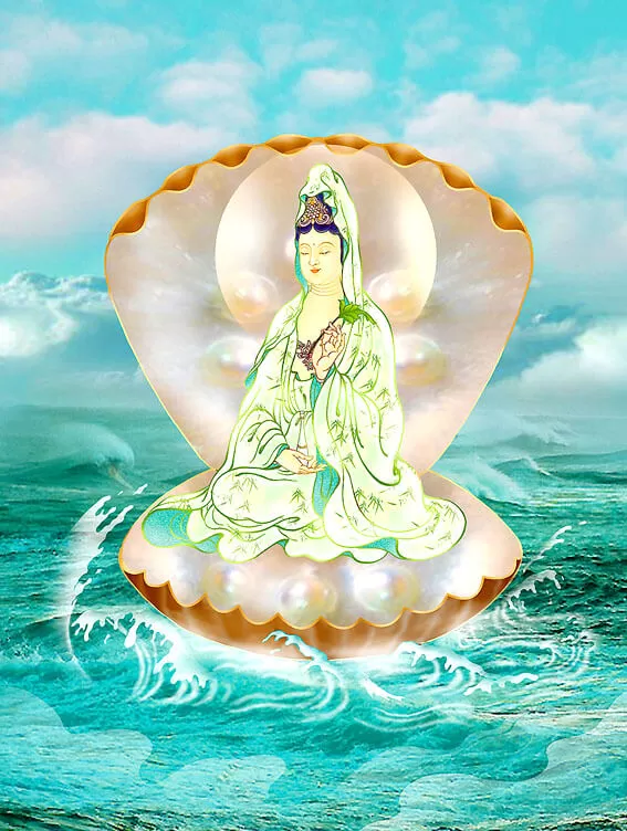 33 Hoá thân Quán Thế Âm Bồ Tát:  25. Cáp Lị Quán Âm – Hóa thân Trời