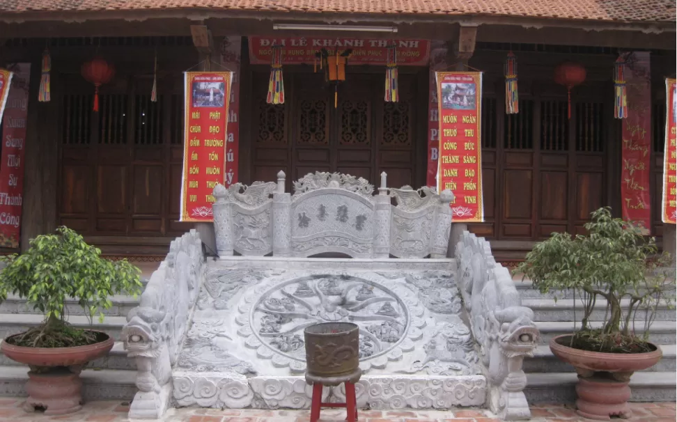 Không gian kiến trúc chùa Diên Phúc - Sơn Đồng