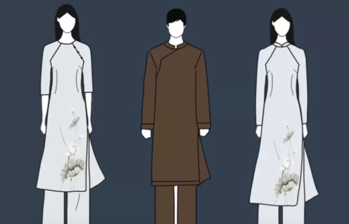 Pháp phục Phật giáo Việt Nam: 1. Mẫu Pháp phục Phật giáo Bắc Tông - 1.1. Pháp phục dành cho Cư sĩ