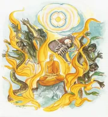 Kinh Pháp cú: II. Phẩm Không Phóng Dật. 7.	Magha Trở Thành Trời Sakka (Ðế Thích) .