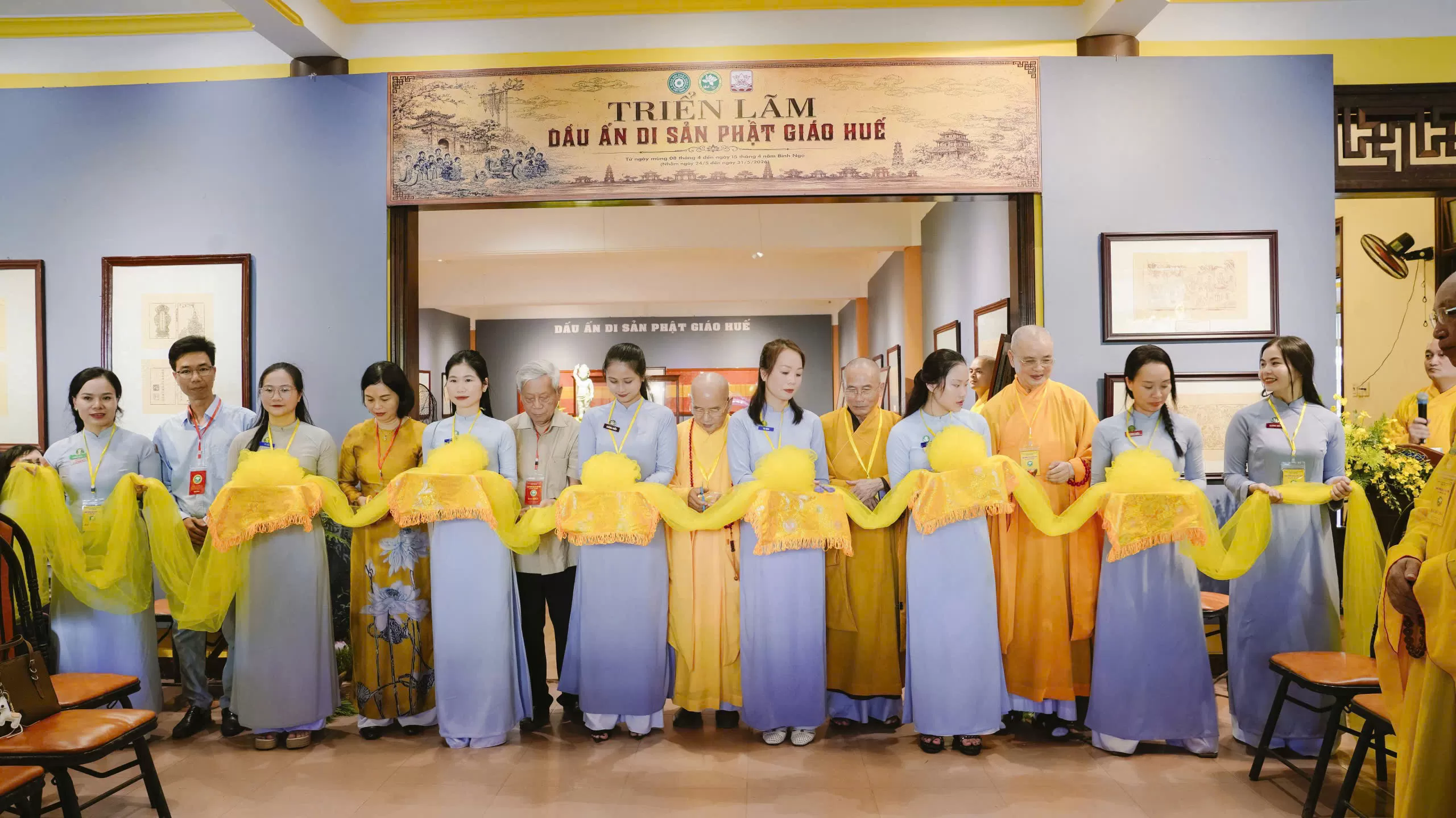 Huế: Khai mạc triển lãm: “Dấu ấn di sản Phật giáo Huế”, kính mừng đại lễ Phật đản Pl.2570 – Dl.2026