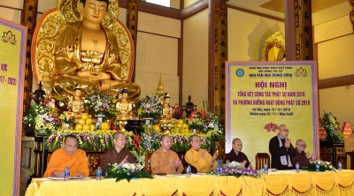 Hà Nội: Hội nghị Tổng kết Phật sự năm 2018 và Lễ ra mắt các Phân ban trực thuộc Ban Văn hoá Trung ương