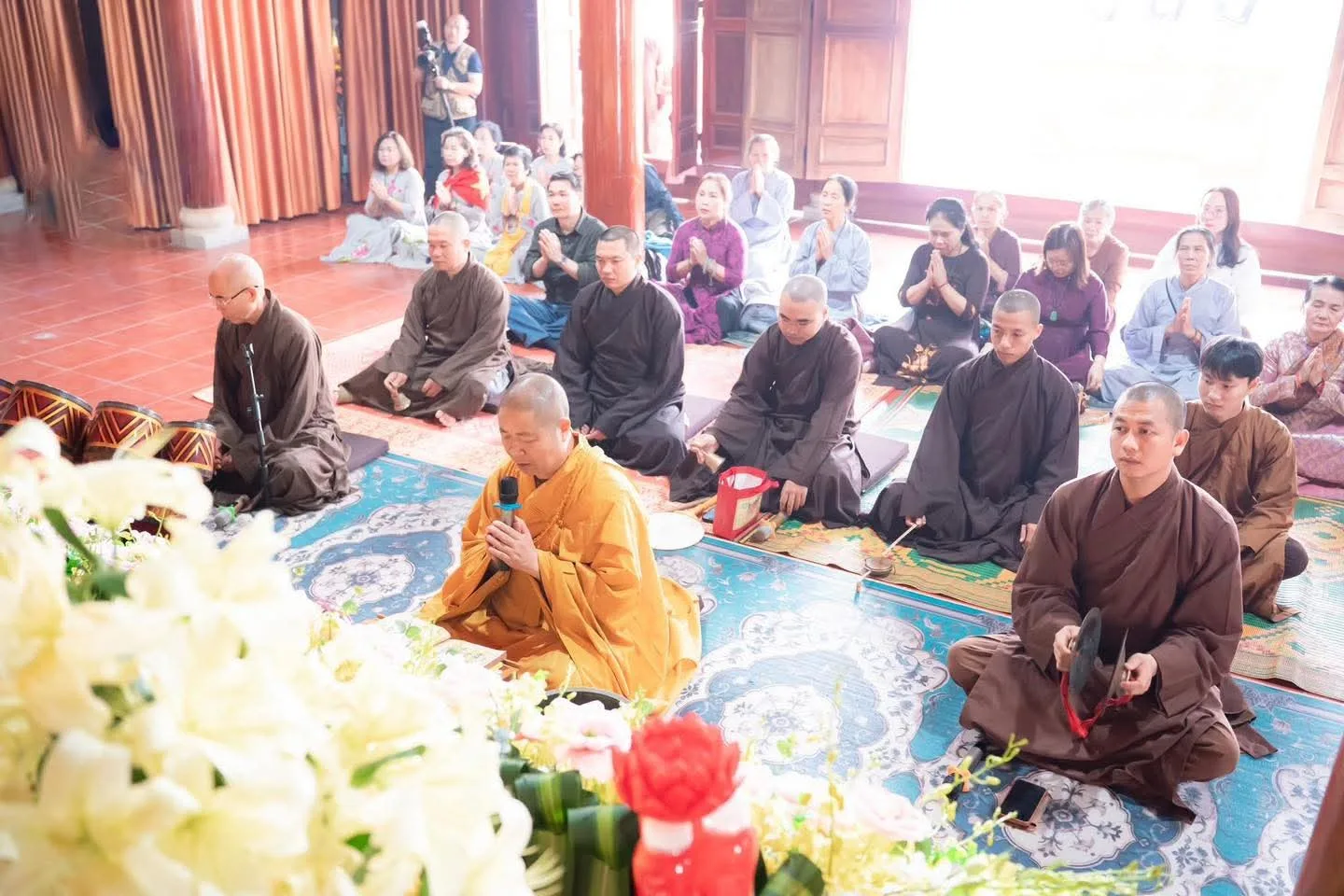 Trang nghiêm Lễ hội Đại đoàn kết tri ân tưởng niệm các Anh hùng Liệt sĩ Lào – Việt Nam tại Chùa Hữu Nghị, tỉnh Xiêng Khoảng (Lào)
